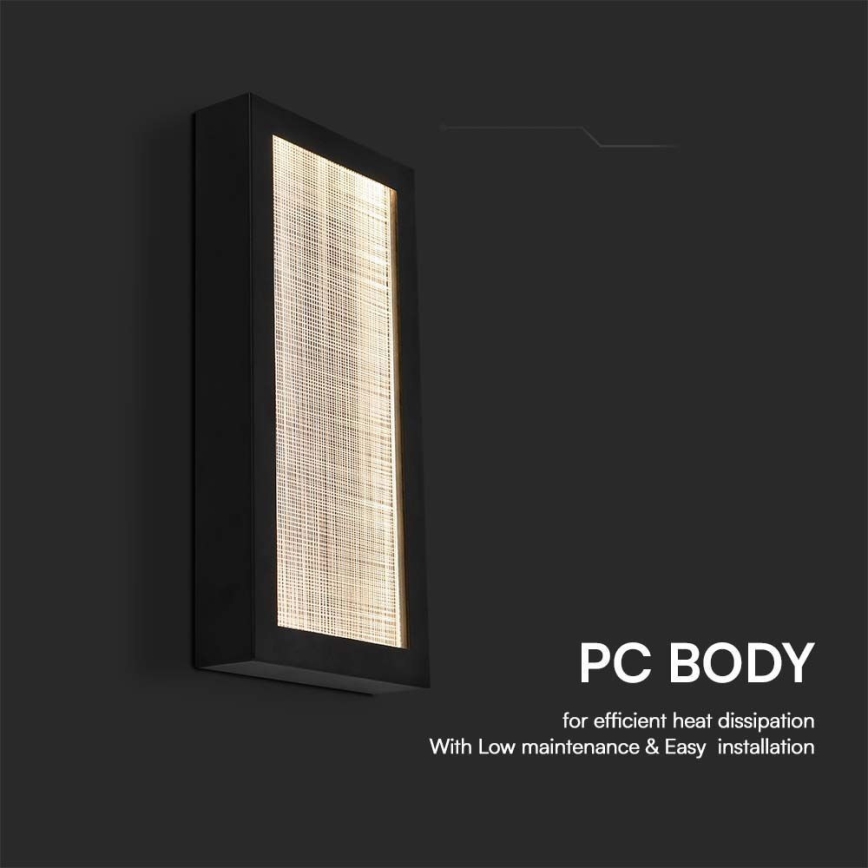 LED-ulkoseinävalaisin LED/20W/230V IP65 3000K