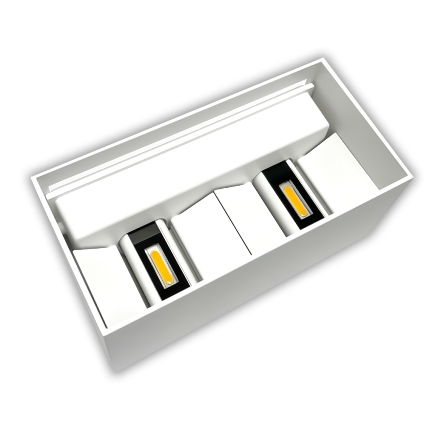 LED Ulkoseinävalaisin LED/24W/230V 3000K IP65 valkoinen