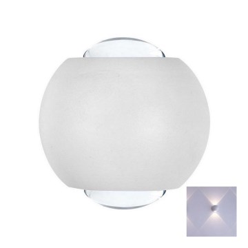 LED-ulkoseinävalaisin LED/2W/230V 3000K IP54 valkoinen