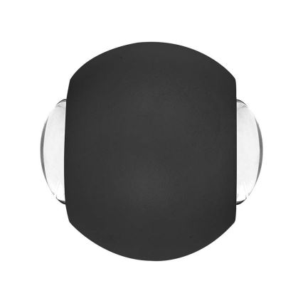 LED-ulkoseinävalaisin LED/2W/230V 4000K IP54 musta