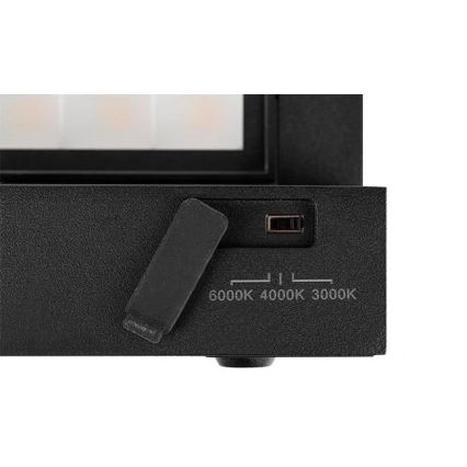 LED ulkoseinävalaisin LED/36W/230V 3000/4000/6500K IP54 musta