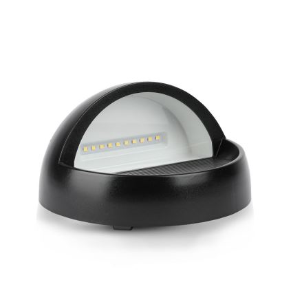 LED-ulkoseinävalaisin LED/3W/230V 4000K IP65 musta
