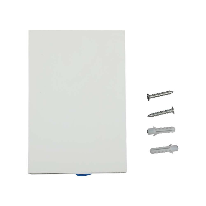 LED-ulkoseinävalaisin LED/4W/230V 3000K IP65 valkoinen