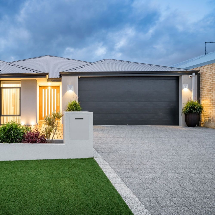 LED-ulkoseinävalaisin LED/5W/230V 3000K IP65 harmaa