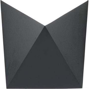 LED-ulkoseinävalaisin LED/5W/230V 3000K IP65 musta