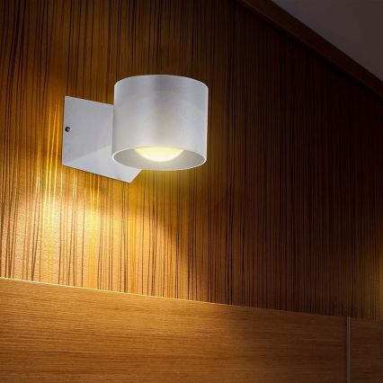 LED-ulkoseinävalaisin LED/5W/230V 3000K IP65 valkoinen