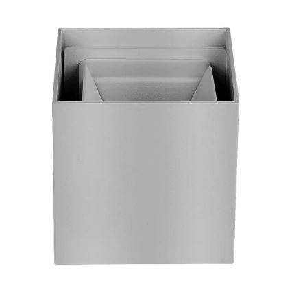 LED ulkoseinävalaisin LED/5W/230V 4000K IP65 harmaa