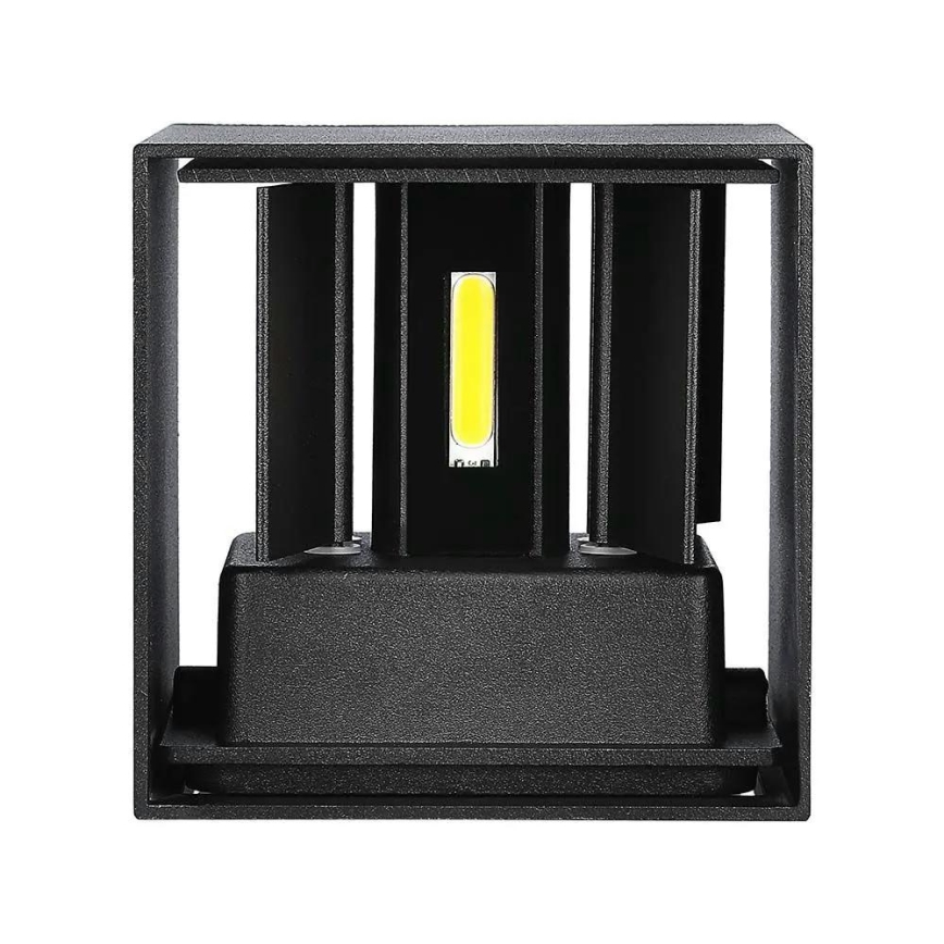 LED ulkoseinävalaisin LED/5W/230V 4000K IP65 musta