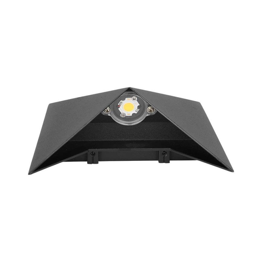 LED-ulkoseinävalaisin LED/5W/230V 4000K IP65 musta