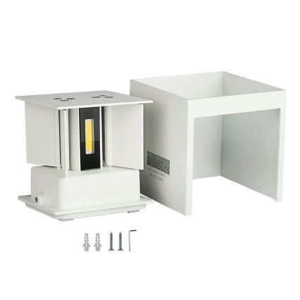 LED ulkoseinävalaisin LED/5W/230V 4000K IP65 valkoinen