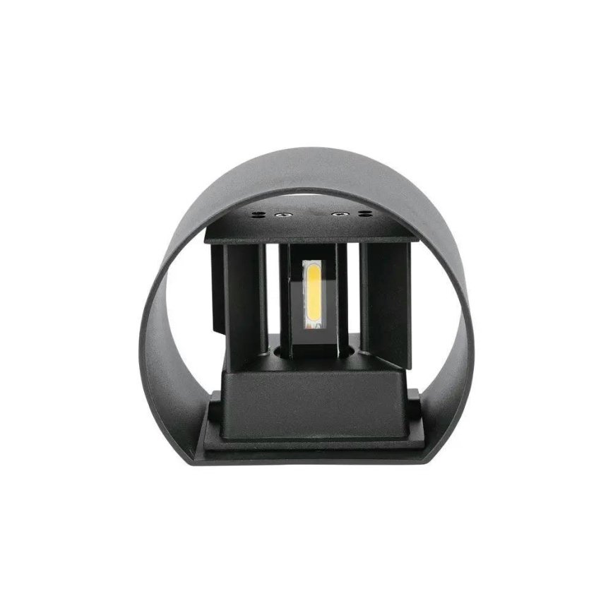 LED ulkoseinävalaisin LED/6W/230V 4000K IP65 musta