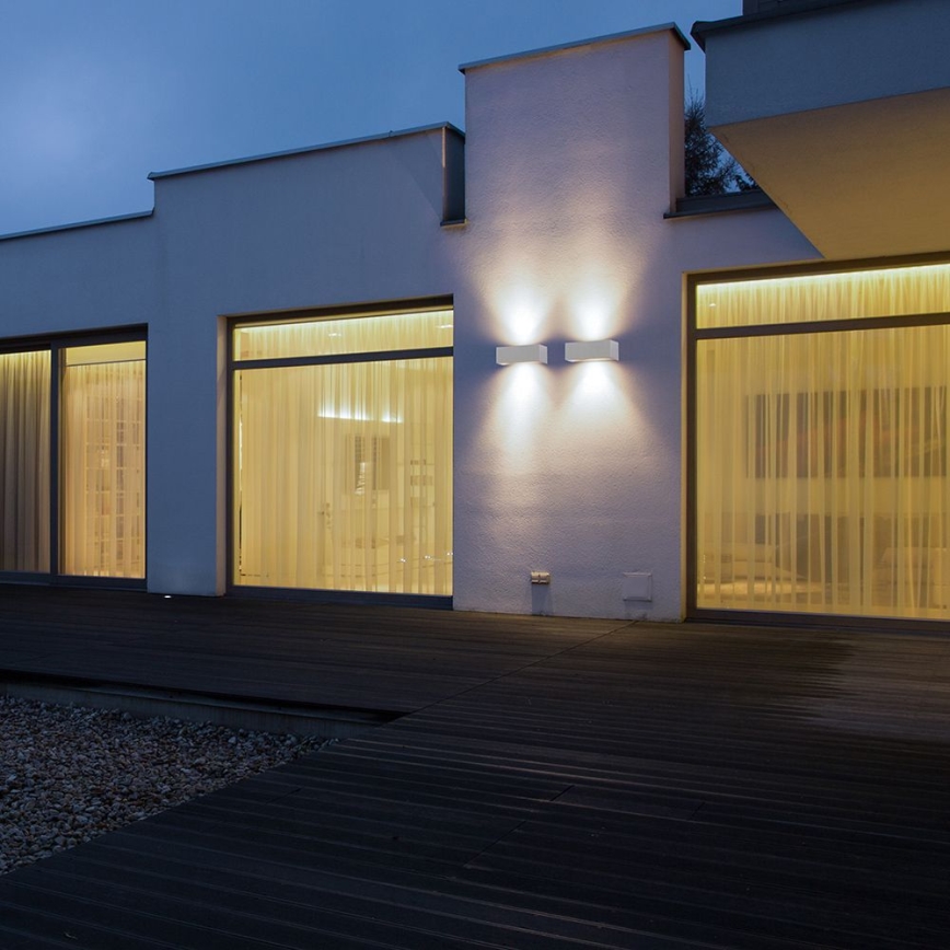 LED Ulkoseinävalaisin LED/9W/230V 4000K IP65