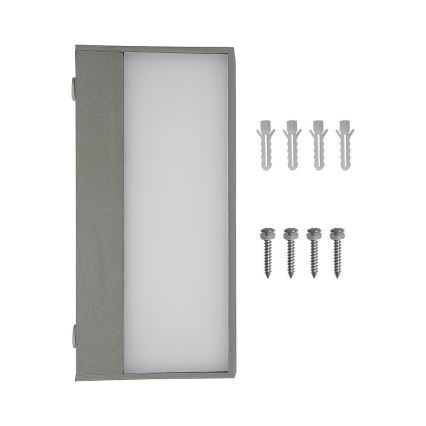 LED Ulkoseinävalaisin LED/9W/230V 4000K IP65