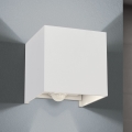 LED Ulkoseinävalaisin liiketunnistimella ja hämäräkytkimellä CUBE-S LED/13W/230V IP54 valkoinen