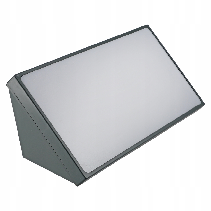 LED-ulkovalaisin liiketunnistimella LED/20W/230V IP65 harmaa