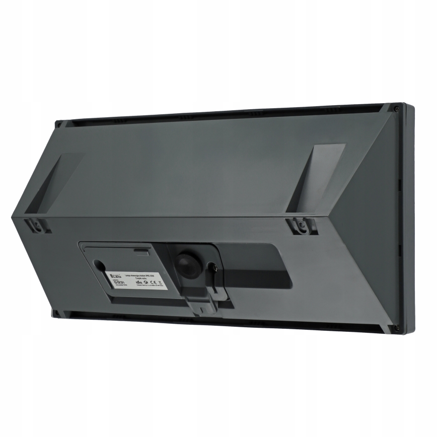 LED-ulkovalaisin liiketunnistimella LED/20W/230V IP65 harmaa