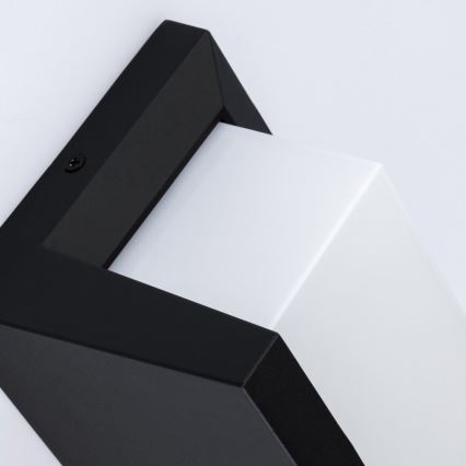 LED-ulkoseinävalaisin NEELY 1xE27/9W/230V 3000K IP54 musta