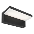LED-ulkoseinävalaisin NOLA LED/12W/230V IP65 musta