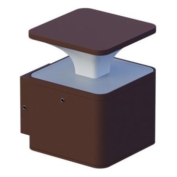 LED-ulkoseinävalaisin ORNELA LED/6W/230V 3000K IP54 ruskea
