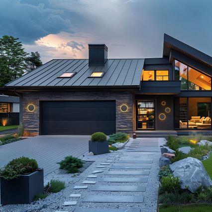 LED Ulkoseinävalaisin PIATTA LED/9W/230V 3000/4000/6000K Ø 12 cm IP44 musta