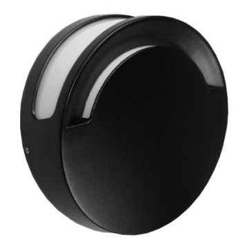 LED-ulkoseinävalaisin REES LED/10W/230V IP54 3500K musta