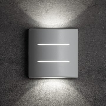 LED-ulkoseinävalaisin REFAZI LED/6W/230V IP54 valkoinen