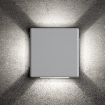 LED-ulkoseinävalaisin REFAZI LED/6W/230V IP54 valkoinen