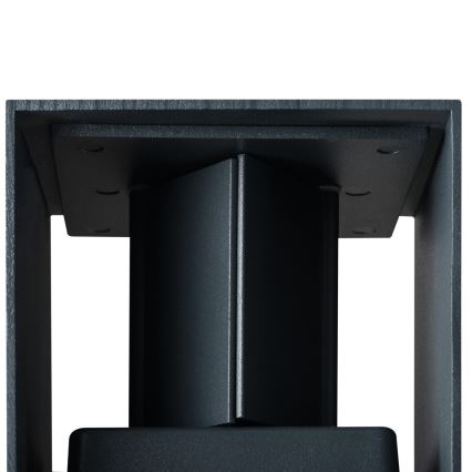 LED-ulkoseinävalaisin REKA LED/7W/230V IP54 antrasiitti