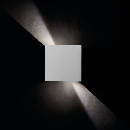 LED-ulkoseinävalaisin REKA LED/7W/230V IP54 valkoinen