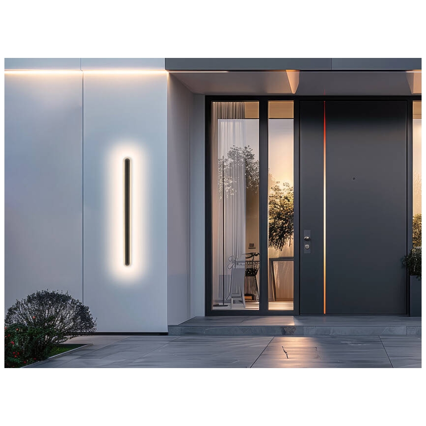 LED-ulkoseinävalaisin STICK LED/28W/230V IP65 3000K 90 cm