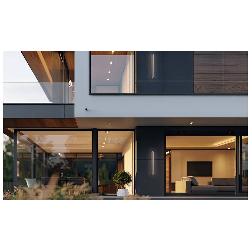 LED-ulkoseinävalaisin STICK LED/36W/230V IP65 3000K 120 cm