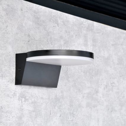 LED-ulkoseinävalaisin TESA LED/10W/230V IP54 musta