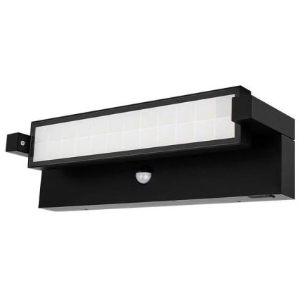 LED-ulkoseinävalaisin liiketunnistimella ja hämäräkytkimellä LED/36W/230V 3000/4000/6500K IP54 musta