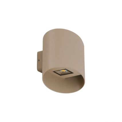 LED-ulkoseinävalaisin VERTO LED/5W/230V IP54 beige