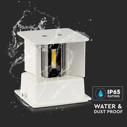 LED Ulkoseinävalo LED/11W/230V 3000K IP65 valkoinen