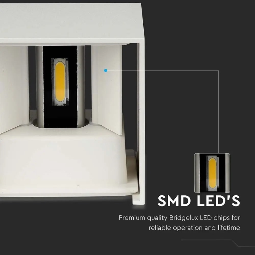 LED Ulkoseinävalo LED/11W/230V 4000K IP65 valkoinen