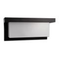 LED Ulkoseinävalo sensorilla LED/12W/230V IP54 musta