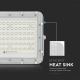 LED Ulkotila himmennettävä aurinko valonheitin LED/15W/3,2V IP65 4000K valkoinen + kauko-ohjaus