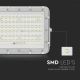 LED Ulkotila himmennettävä aurinko valonheitin LED/15W/3,2V IP65 6400K valkoinen + kauko-ohjaus