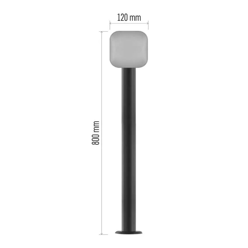 LED Ulkotila joustava lamppu NIKA LED/12,5W/230V IP44 80 cm