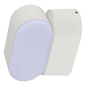 LED Ulkotila joustava seinävalaisin LED/5W/230V 4000K IP65 valkoinen