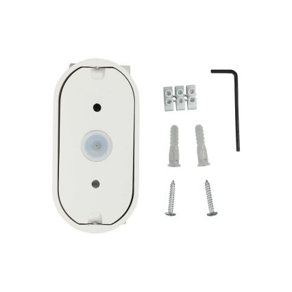 LED Ulkotila joustava seinävalaisin LED/5W/230V 4000K IP65 valkoinen