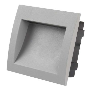 LED Ulkotila Upotettu yövalo BUILT-IN 1xLED/3W lämpimänvalkoinen IP65