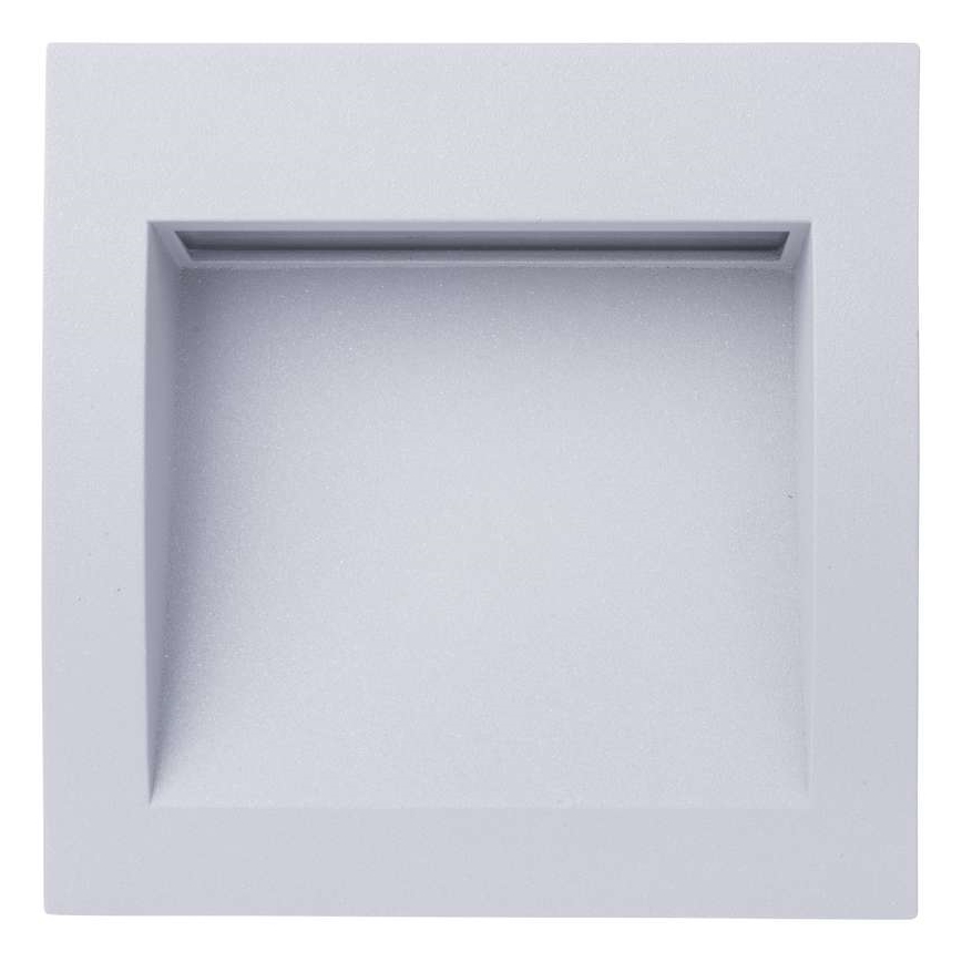 LED Ulkotila Upotettu yövalo BUILT-IN 1xLED/3W lämpimänvalkoinen IP65