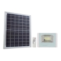LED Ulkovalaisin aurinkokennolla LED/12W/3,2V IP65 6400K 20000 mAh + kaukosäädin