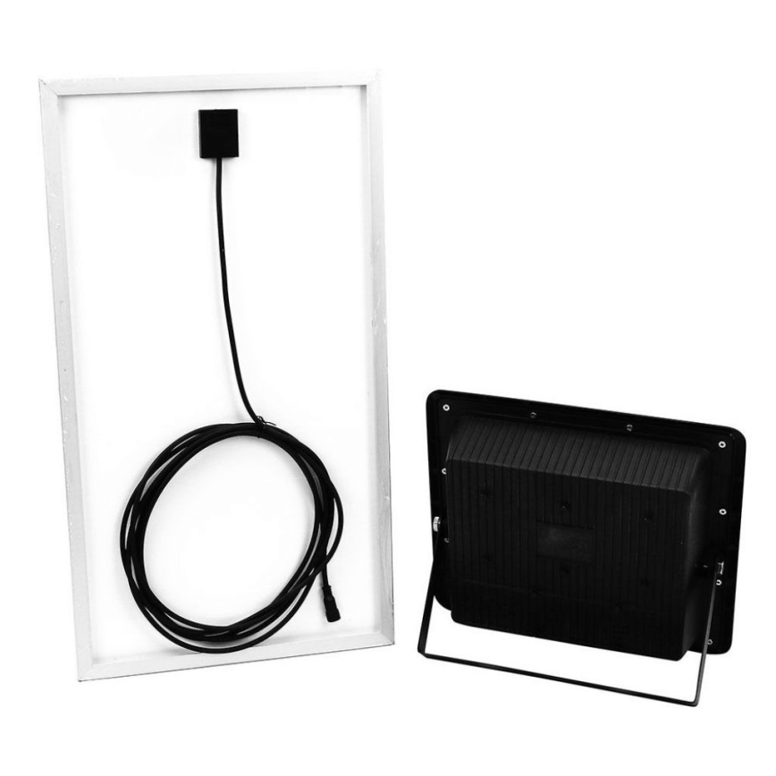 LED Ulkokäyttöön tarkoitettu aurinkokennovalo LED/40W/10V IP65 6000K 20000 mAh + kaukosäädin