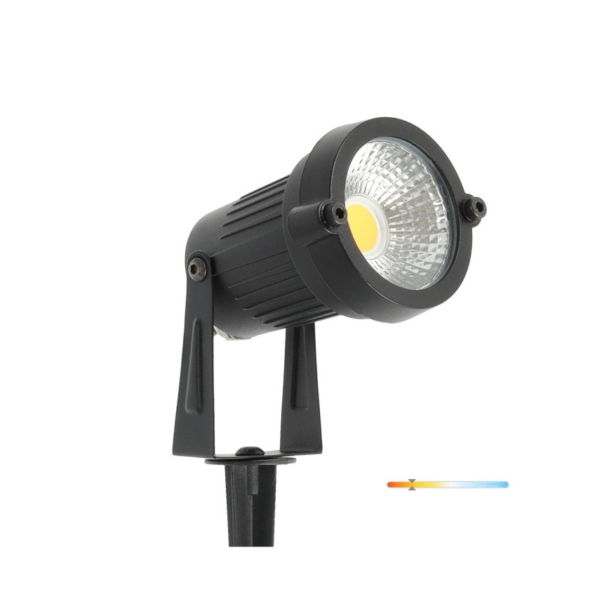 LED-ulkovalaisin BLAKE LED/5W/230V 3000K IP65 musta