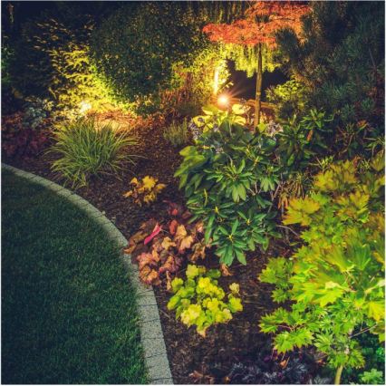 LED-ulkovalaisin BLAKE LED/5W/230V 4000K IP65 musta