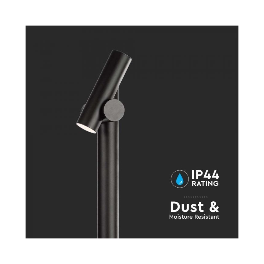 LED Ulkokäyttöön joustava lamppu LED/4W/230V 4000K IP44 100 cm musta