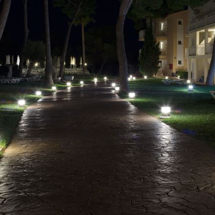 LED Ulkovalaisin LED/10W/230V 25cm 6400K IP65 valkoinen